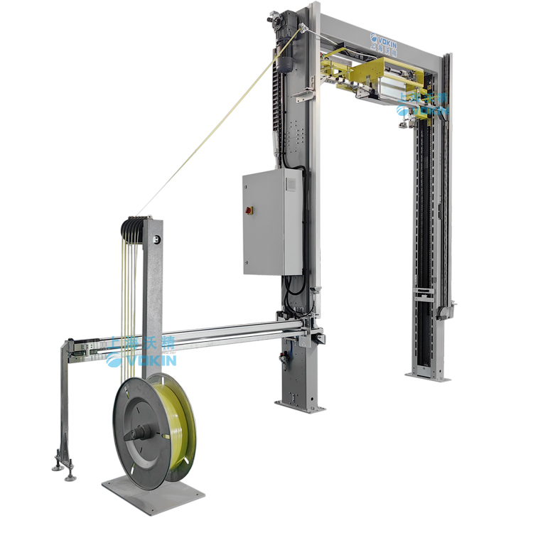 全自動垂直穿箭式打帶機 VTR-1TL 全自動垂直穿箭式打帶機 VTR-1TL