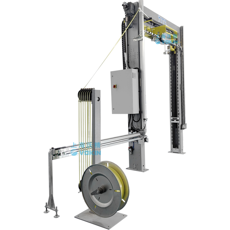 全自動垂直穿箭式打帶機 VTR-1TL 全自動垂直穿箭式打帶機 VTR-1TL